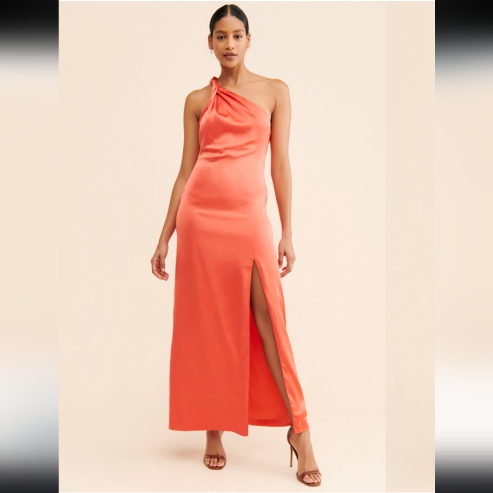 NWOT Free People Victoria Maxi Dress Size 6 - Peach